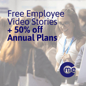Free Employee Video Stories + 50% off Annual Plans