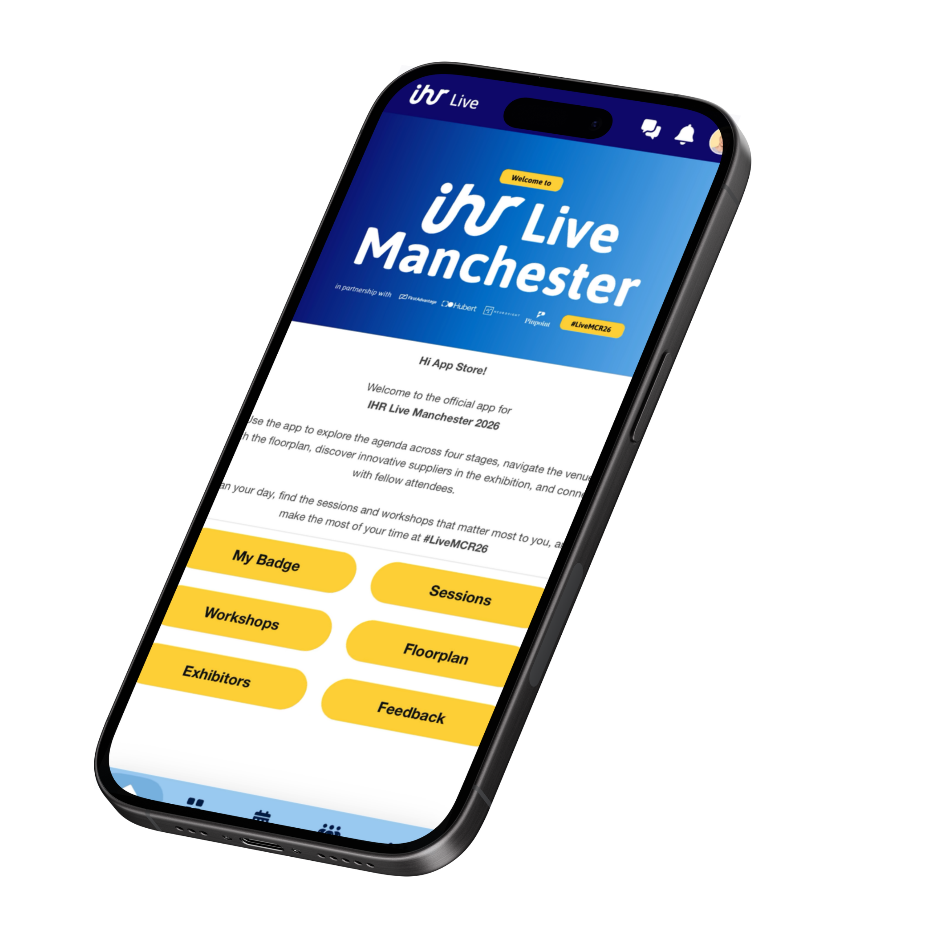 IHR Events App